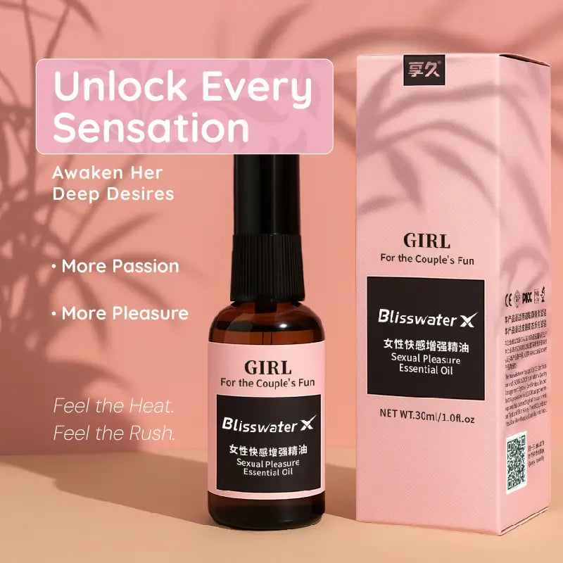 Xiangjiu Female Pleasure Enhancing Oil – Herbal Intimate Massage Liquid for Women and Couples, Designed to Refresh Passion and Improve Intimacy.