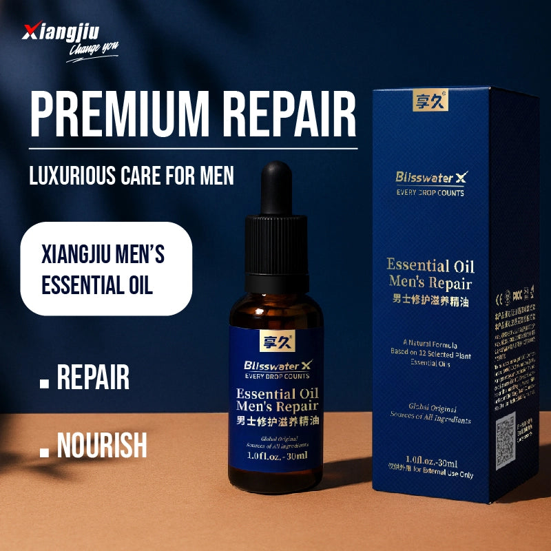 Xiangjiu Men’s Vitality Repair Oil 30ml – Natural Herbal Formula for Deep Care, Energy Support & Enhanced Male Performance