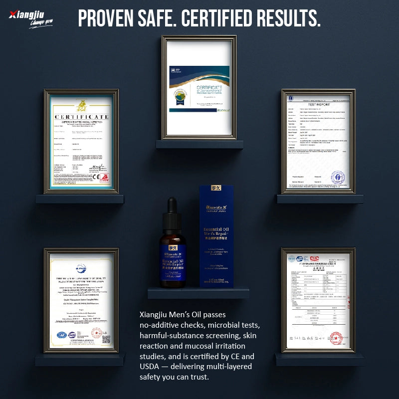 Xiangjiu Men’s Vitality Repair Oil 30ml – Natural Herbal Formula for Deep Care, Energy Support & Enhanced Male Performance