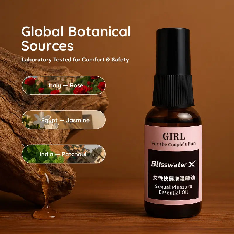 Xiangjiu Female Pleasure Enhancing Oil – Herbal Intimate Massage Liquid for Women and Couples, Designed to Refresh Passion and Improve Intimacy.